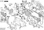 Bosch 0 601 131 042 GSB 13 Percussion Drill 230 V / GB Spare Parts GSB13